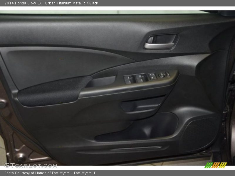 Urban Titanium Metallic / Black 2014 Honda CR-V LX