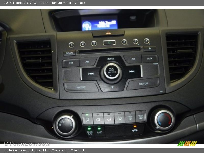 Urban Titanium Metallic / Black 2014 Honda CR-V LX