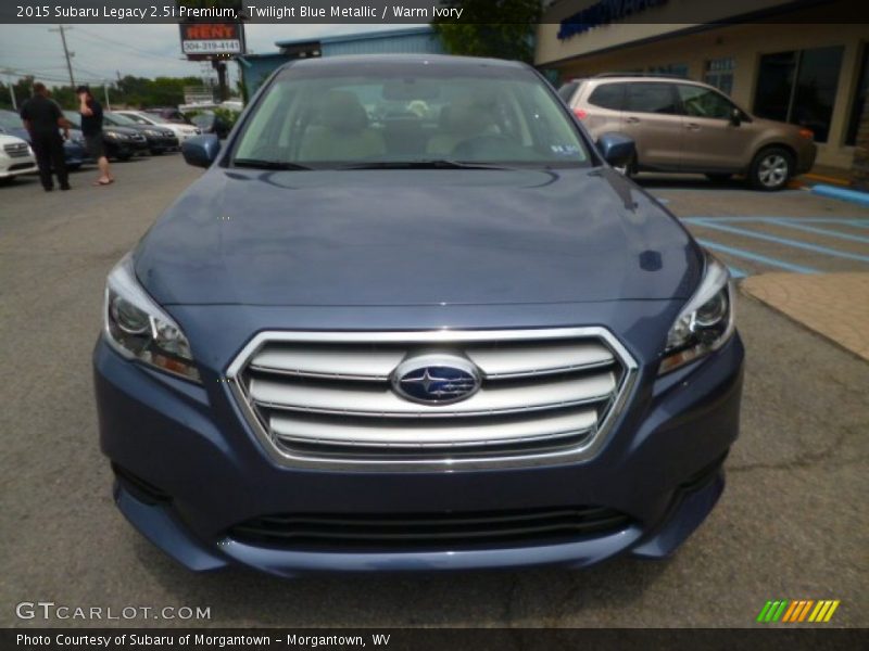 Twilight Blue Metallic / Warm Ivory 2015 Subaru Legacy 2.5i Premium