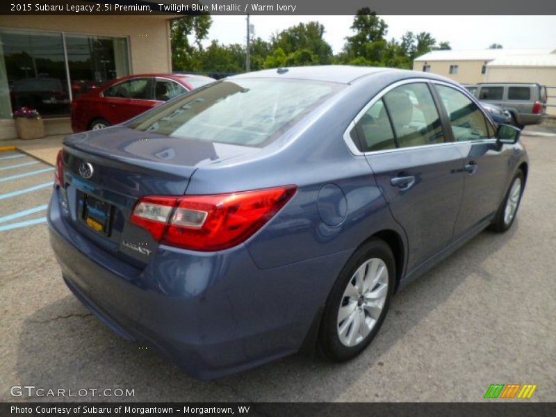 Twilight Blue Metallic / Warm Ivory 2015 Subaru Legacy 2.5i Premium