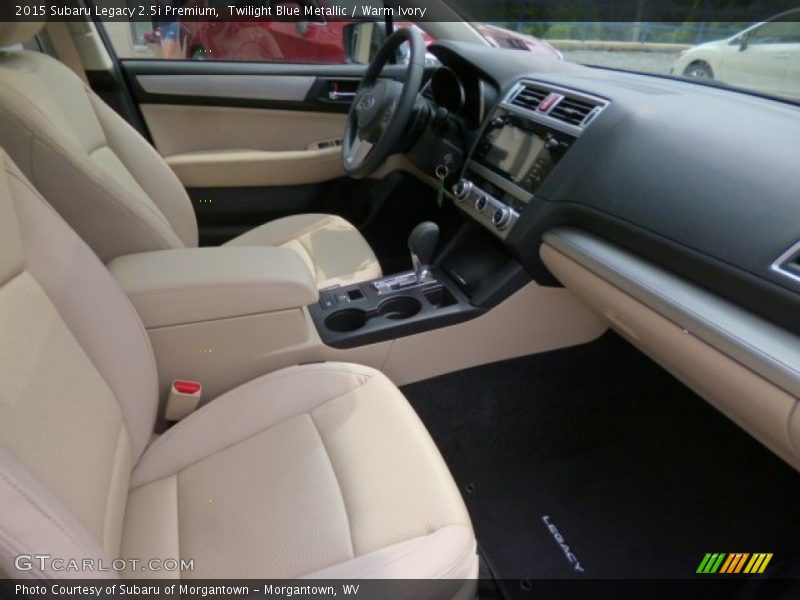 Twilight Blue Metallic / Warm Ivory 2015 Subaru Legacy 2.5i Premium