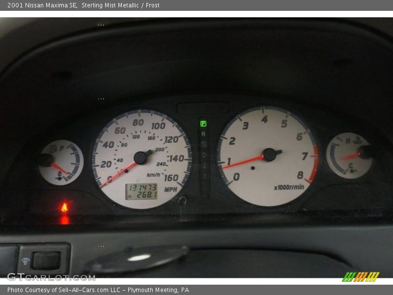 Sterling Mist Metallic / Frost 2001 Nissan Maxima SE