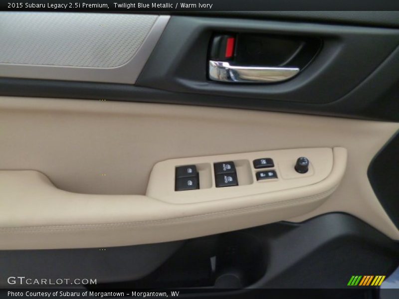Twilight Blue Metallic / Warm Ivory 2015 Subaru Legacy 2.5i Premium