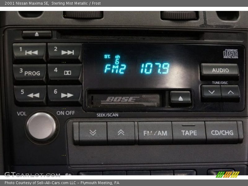 Sterling Mist Metallic / Frost 2001 Nissan Maxima SE