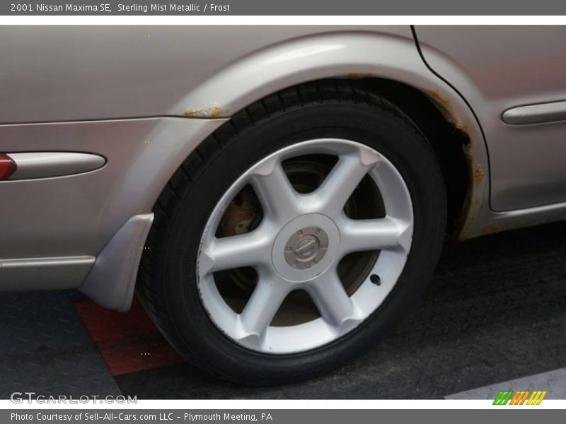 Sterling Mist Metallic / Frost 2001 Nissan Maxima SE