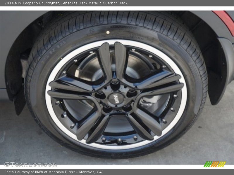 Absolute Black Metallic / Carbon Black 2014 Mini Cooper S Countryman