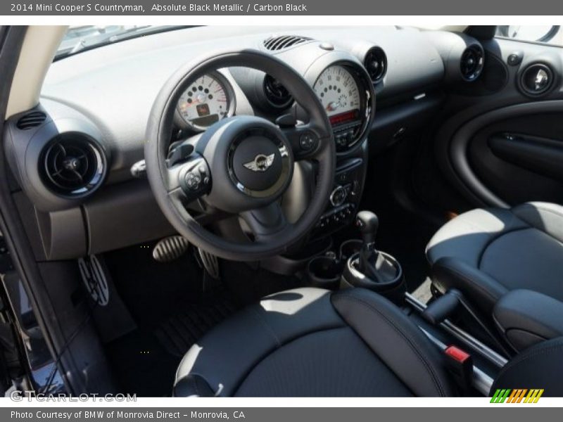 Absolute Black Metallic / Carbon Black 2014 Mini Cooper S Countryman