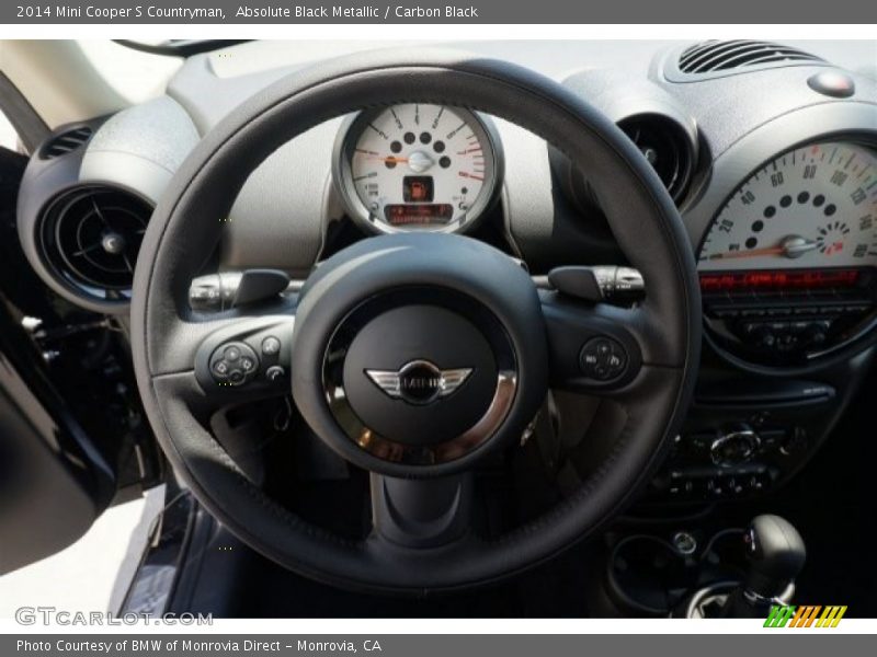 Absolute Black Metallic / Carbon Black 2014 Mini Cooper S Countryman