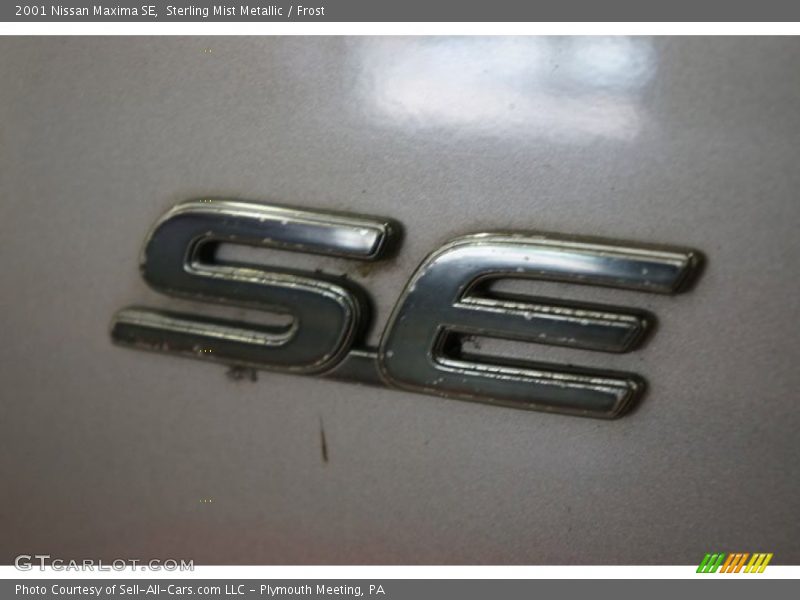 Sterling Mist Metallic / Frost 2001 Nissan Maxima SE