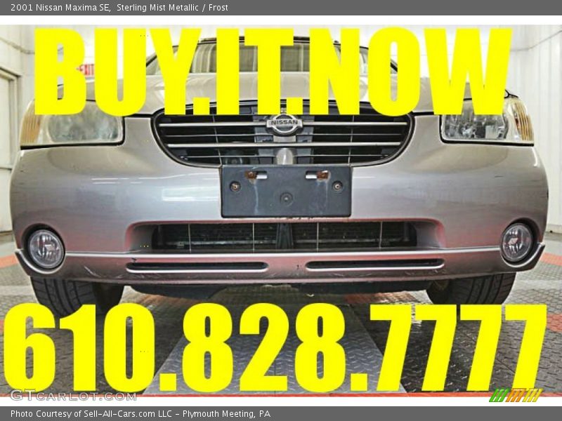 Sterling Mist Metallic / Frost 2001 Nissan Maxima SE