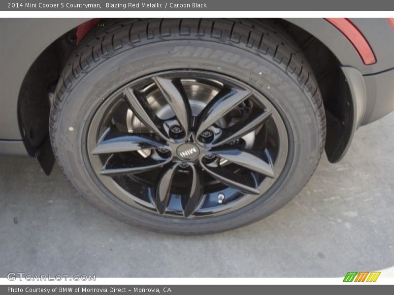 Blazing Red Metallic / Carbon Black 2014 Mini Cooper S Countryman