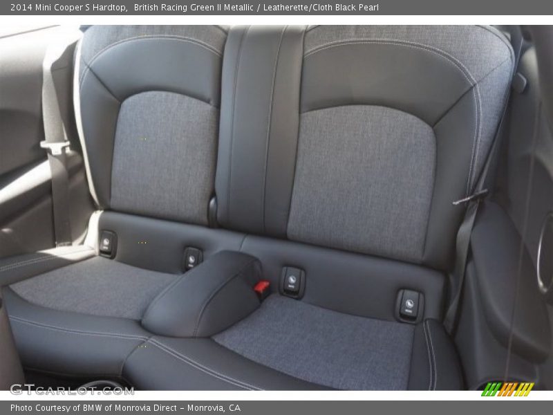 British Racing Green II Metallic / Leatherette/Cloth Black Pearl 2014 Mini Cooper S Hardtop