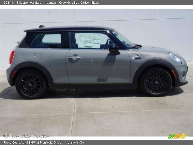 Moonwalk Gray Metallic / Carbon Black 2014 Mini Cooper Hardtop