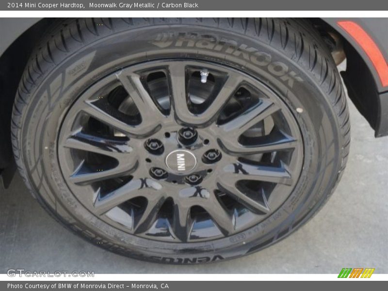 Moonwalk Gray Metallic / Carbon Black 2014 Mini Cooper Hardtop