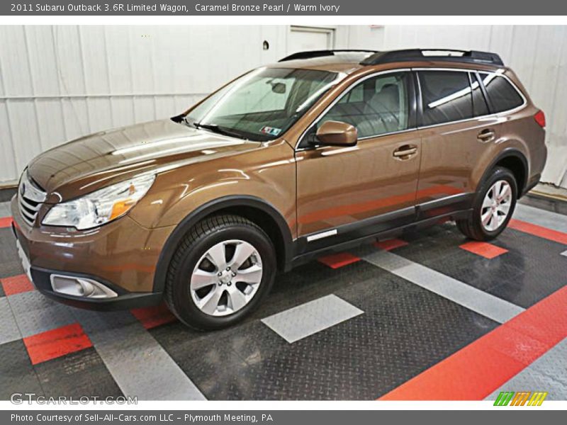 Caramel Bronze Pearl / Warm Ivory 2011 Subaru Outback 3.6R Limited Wagon