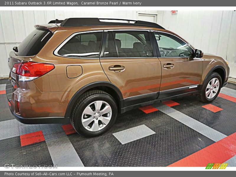 Caramel Bronze Pearl / Warm Ivory 2011 Subaru Outback 3.6R Limited Wagon