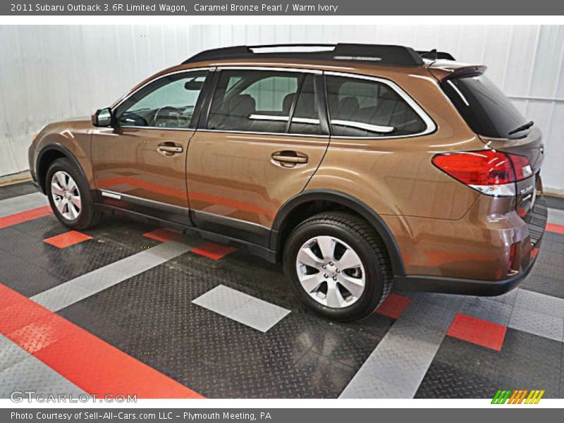 Caramel Bronze Pearl / Warm Ivory 2011 Subaru Outback 3.6R Limited Wagon