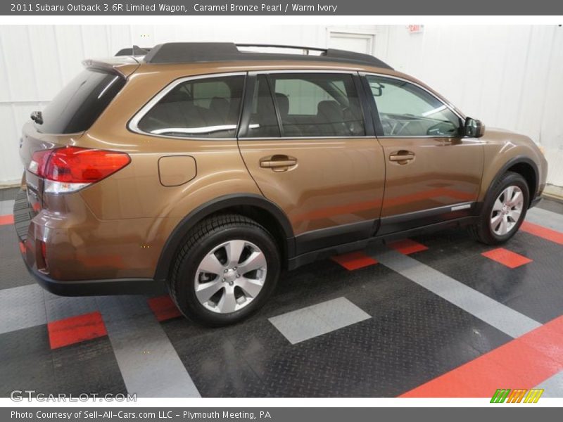 Caramel Bronze Pearl / Warm Ivory 2011 Subaru Outback 3.6R Limited Wagon