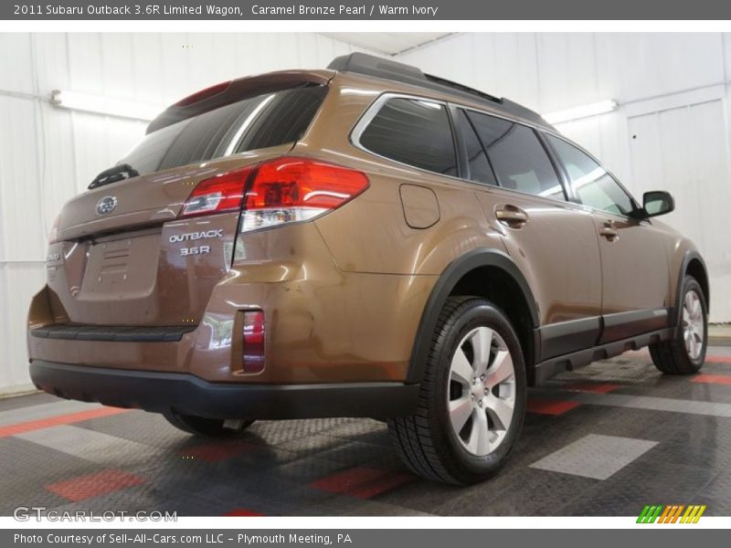 Caramel Bronze Pearl / Warm Ivory 2011 Subaru Outback 3.6R Limited Wagon