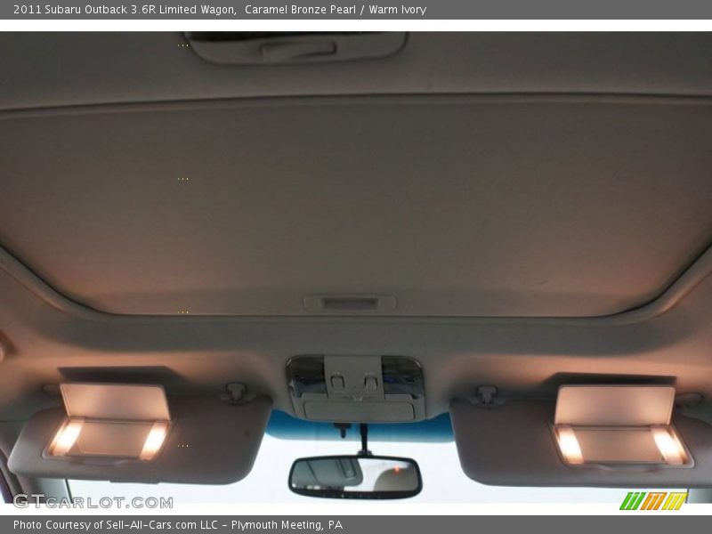 Caramel Bronze Pearl / Warm Ivory 2011 Subaru Outback 3.6R Limited Wagon