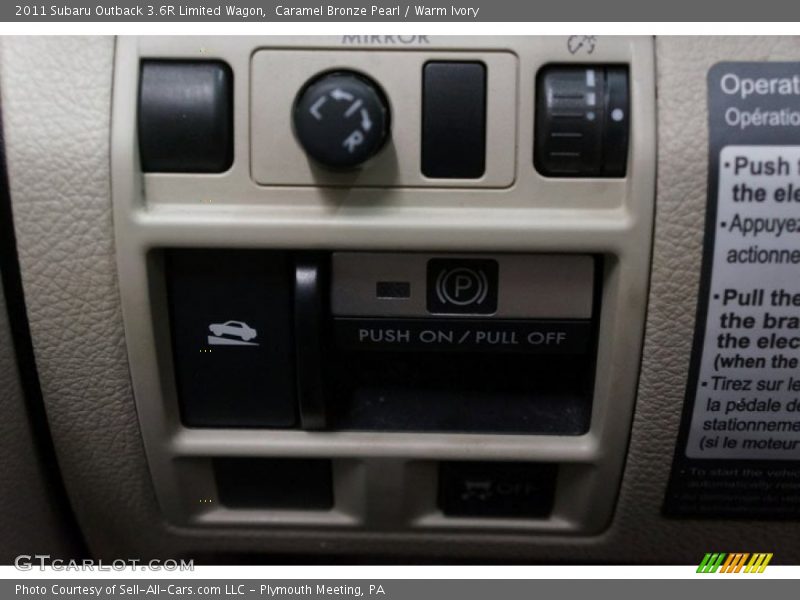 Caramel Bronze Pearl / Warm Ivory 2011 Subaru Outback 3.6R Limited Wagon