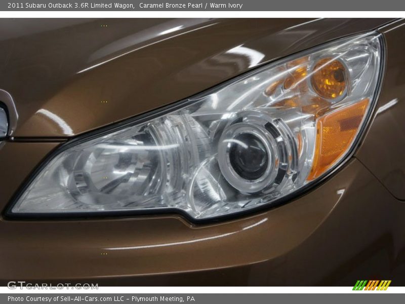 Caramel Bronze Pearl / Warm Ivory 2011 Subaru Outback 3.6R Limited Wagon