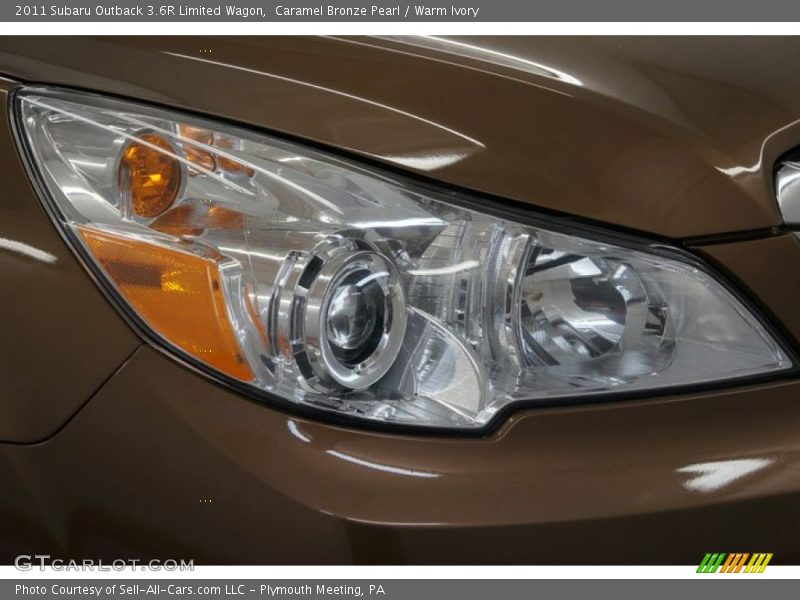 Caramel Bronze Pearl / Warm Ivory 2011 Subaru Outback 3.6R Limited Wagon