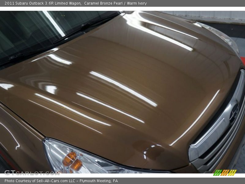 Caramel Bronze Pearl / Warm Ivory 2011 Subaru Outback 3.6R Limited Wagon