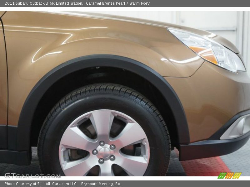 Caramel Bronze Pearl / Warm Ivory 2011 Subaru Outback 3.6R Limited Wagon