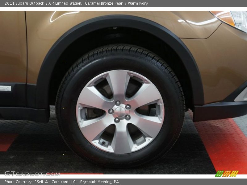 Caramel Bronze Pearl / Warm Ivory 2011 Subaru Outback 3.6R Limited Wagon