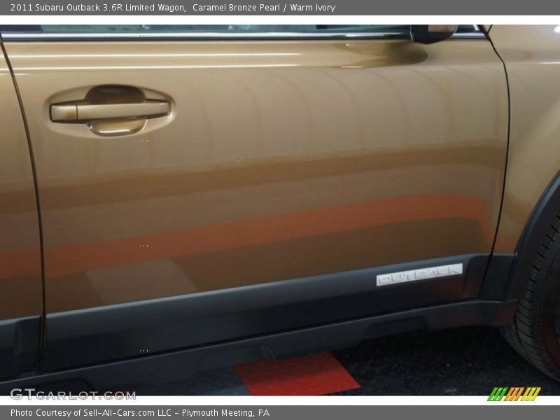 Caramel Bronze Pearl / Warm Ivory 2011 Subaru Outback 3.6R Limited Wagon