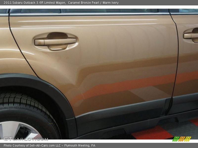 Caramel Bronze Pearl / Warm Ivory 2011 Subaru Outback 3.6R Limited Wagon