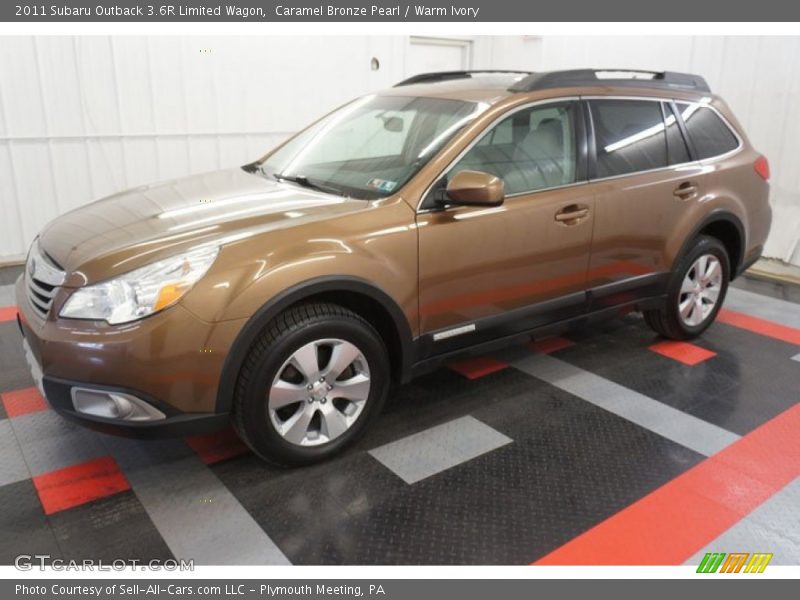 Caramel Bronze Pearl / Warm Ivory 2011 Subaru Outback 3.6R Limited Wagon