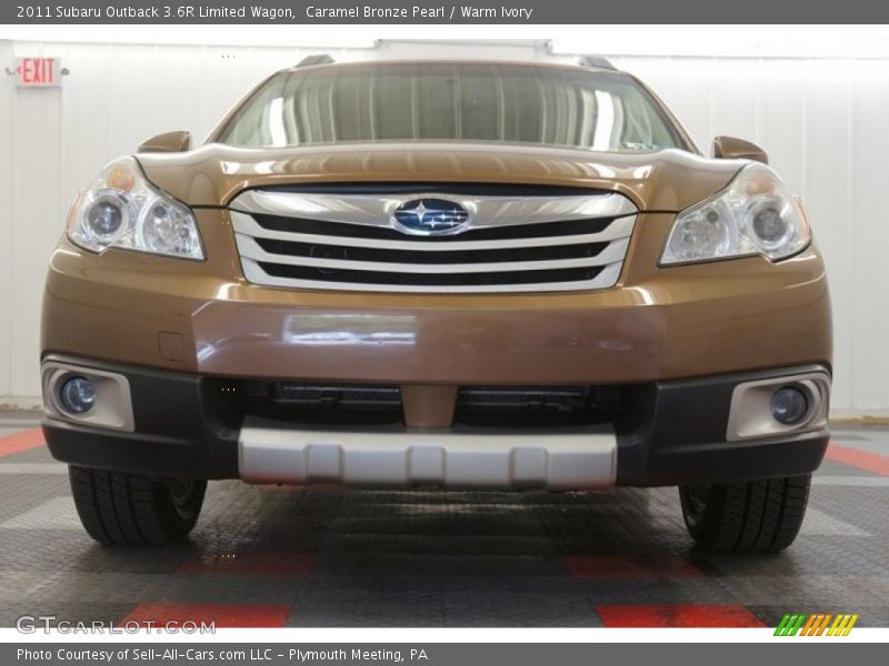 Caramel Bronze Pearl / Warm Ivory 2011 Subaru Outback 3.6R Limited Wagon