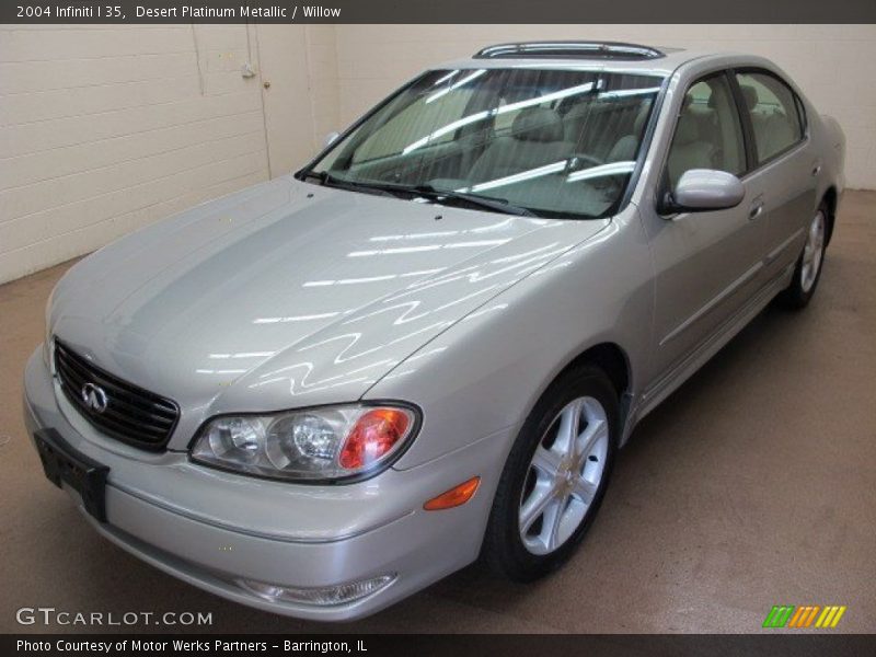 Desert Platinum Metallic / Willow 2004 Infiniti I 35