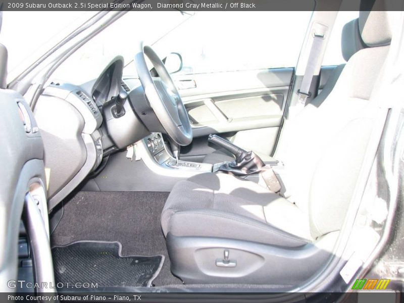 Diamond Gray Metallic / Off Black 2009 Subaru Outback 2.5i Special Edition Wagon