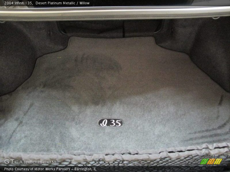 Desert Platinum Metallic / Willow 2004 Infiniti I 35