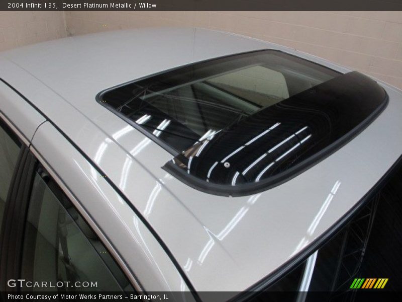 Desert Platinum Metallic / Willow 2004 Infiniti I 35