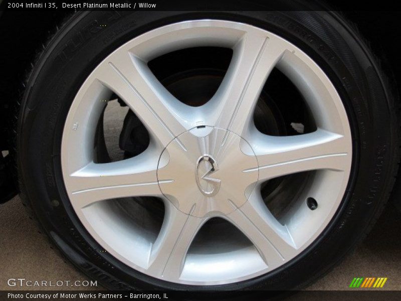 Desert Platinum Metallic / Willow 2004 Infiniti I 35