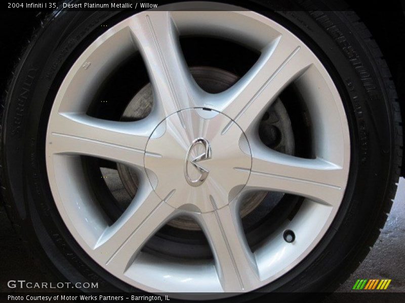 Desert Platinum Metallic / Willow 2004 Infiniti I 35