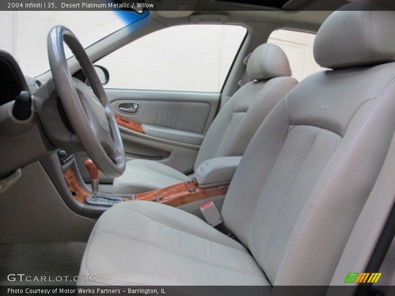 Desert Platinum Metallic / Willow 2004 Infiniti I 35