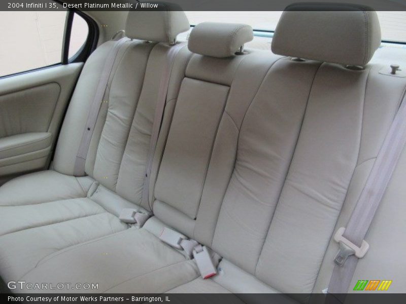 Desert Platinum Metallic / Willow 2004 Infiniti I 35