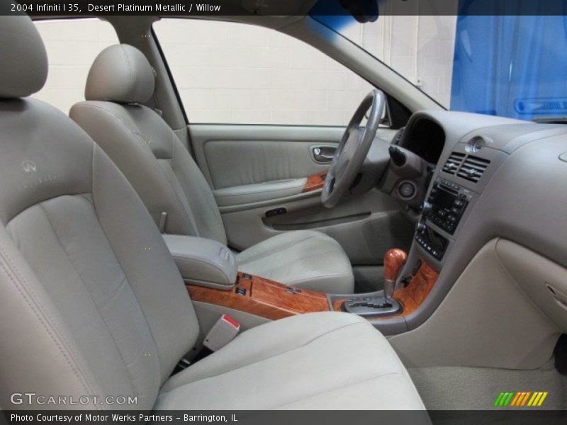 Desert Platinum Metallic / Willow 2004 Infiniti I 35