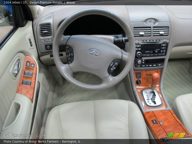 Desert Platinum Metallic / Willow 2004 Infiniti I 35