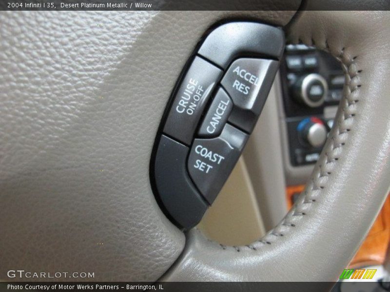 Desert Platinum Metallic / Willow 2004 Infiniti I 35