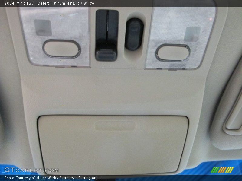 Desert Platinum Metallic / Willow 2004 Infiniti I 35