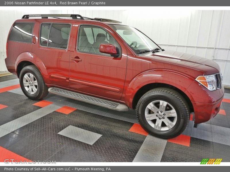 Red Brawn Pearl / Graphite 2006 Nissan Pathfinder LE 4x4