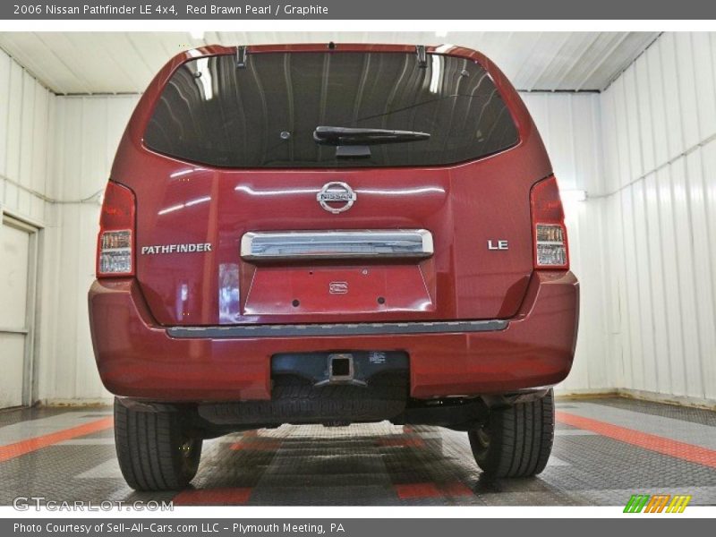 Red Brawn Pearl / Graphite 2006 Nissan Pathfinder LE 4x4