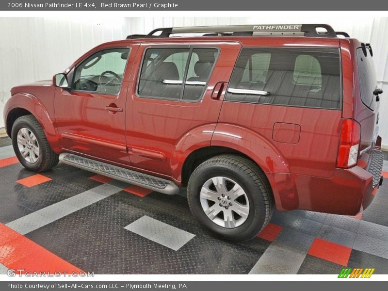 Red Brawn Pearl / Graphite 2006 Nissan Pathfinder LE 4x4
