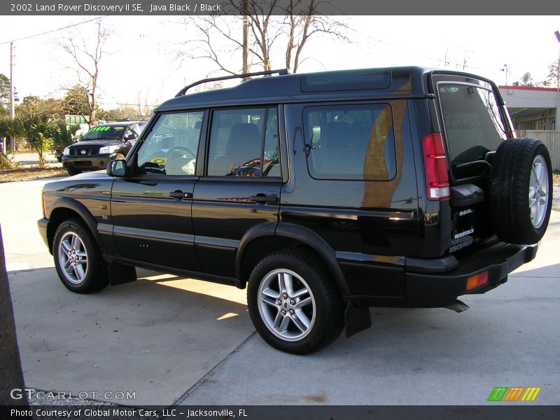 Java Black / Black 2002 Land Rover Discovery II SE